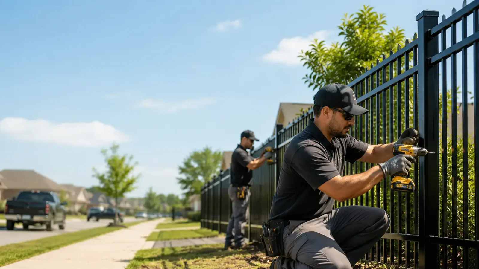 Metal Fence Installation in Elyria, OH